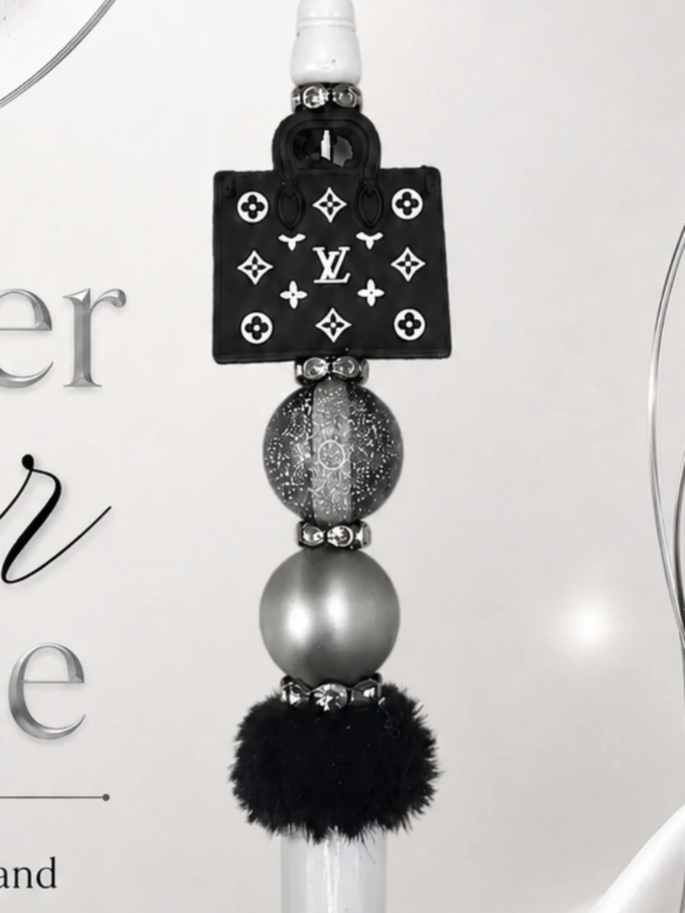 Silver Noir Muse Pen